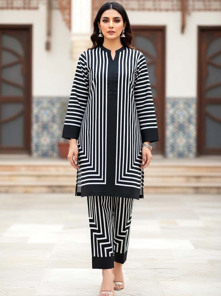 ZEBRA 2PC DIGITAL PRINT - STITCHED