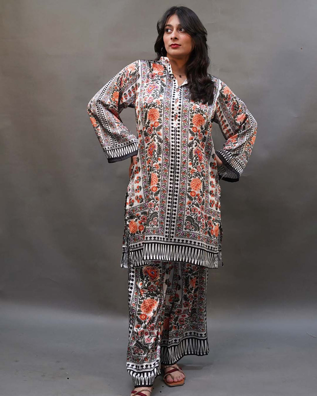 MUSE 2PC DIGITAL PRINT - STITCHED