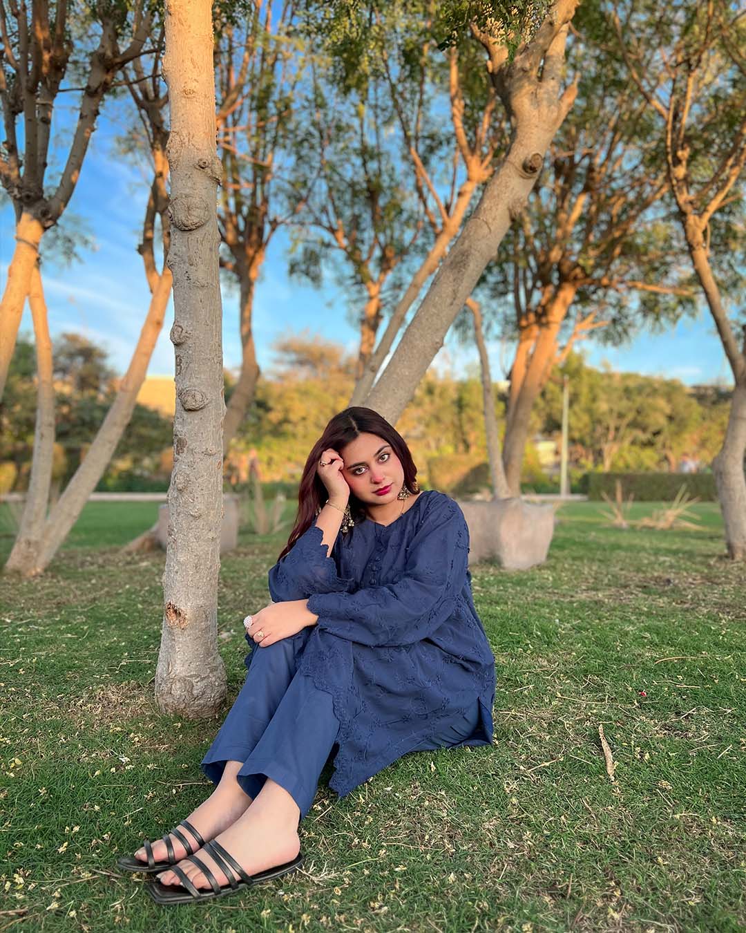 NAYAAB 2 PC EMBROIDERED - STITCHED