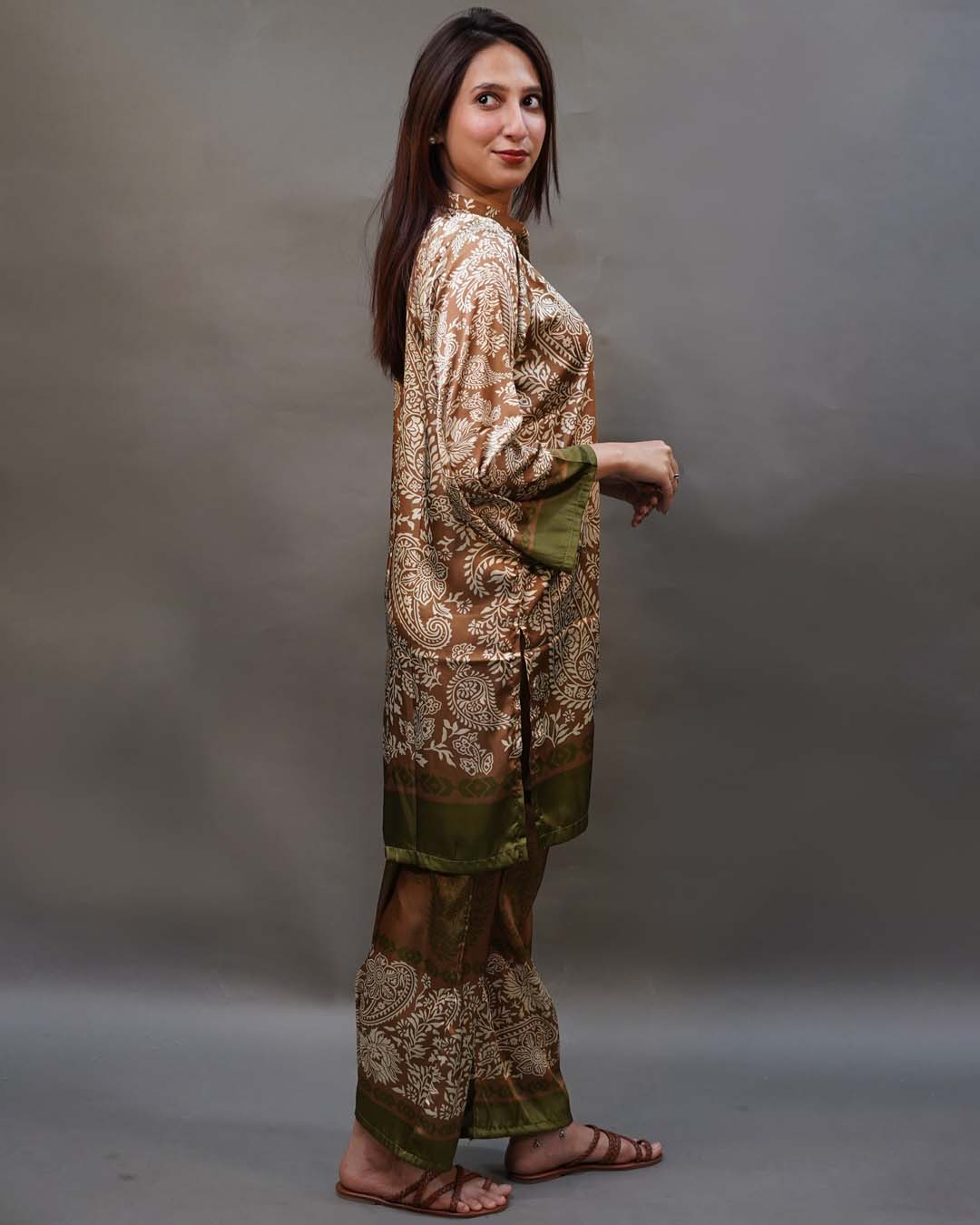 CARRY PRINT 2PC DIGITAL PRINT - STITCHED