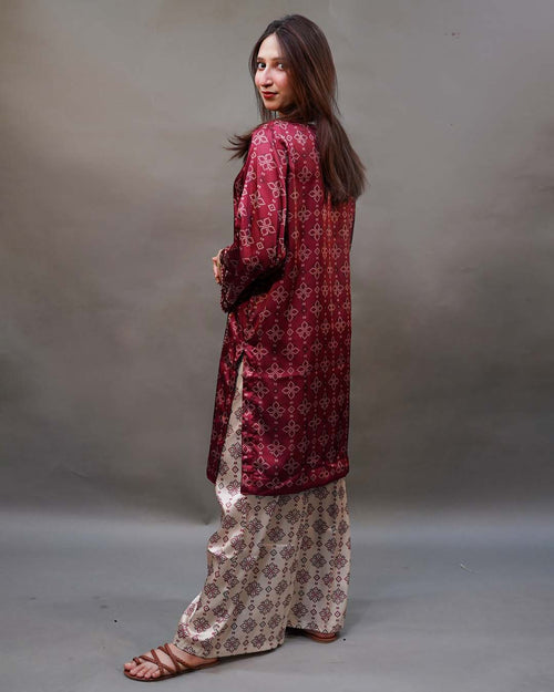 AJRAK 2PC DIGITAL PRINT - STITCHED