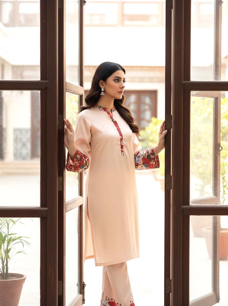 CARAMEL 2PC DIGITAL PRINT - STITCHED