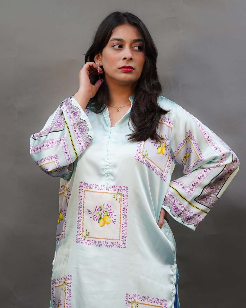 LEMON TART 2PC DIGITAL PRINT - STITCHED