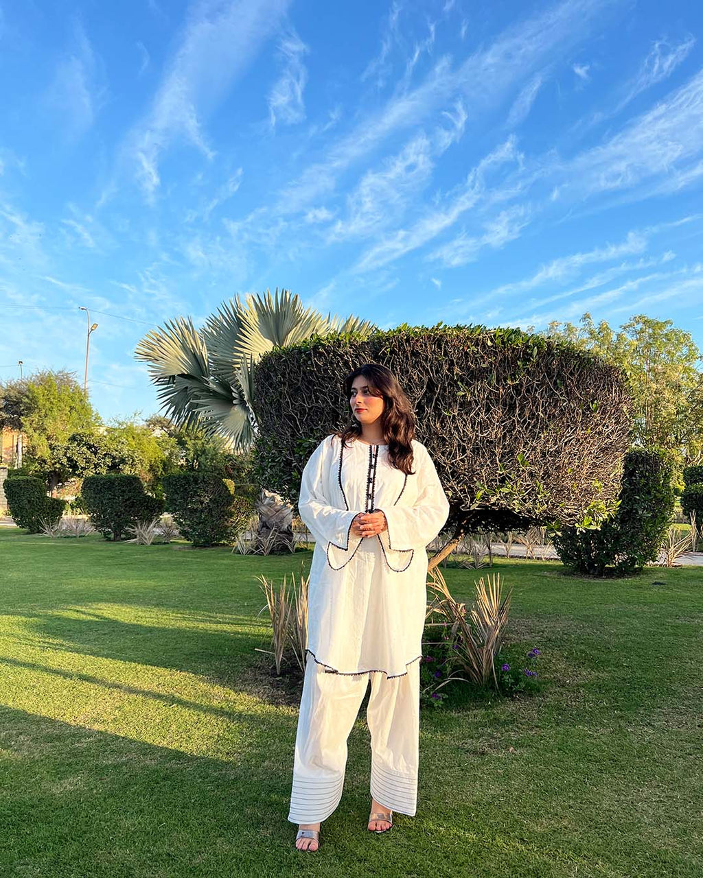 CHANDNI 2PC EMBROIDERED - STITCHED