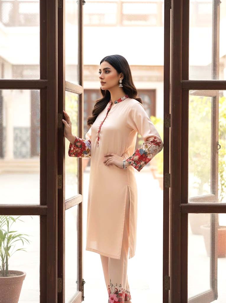 CARAMEL 2PC DIGITAL PRINT - STITCHED