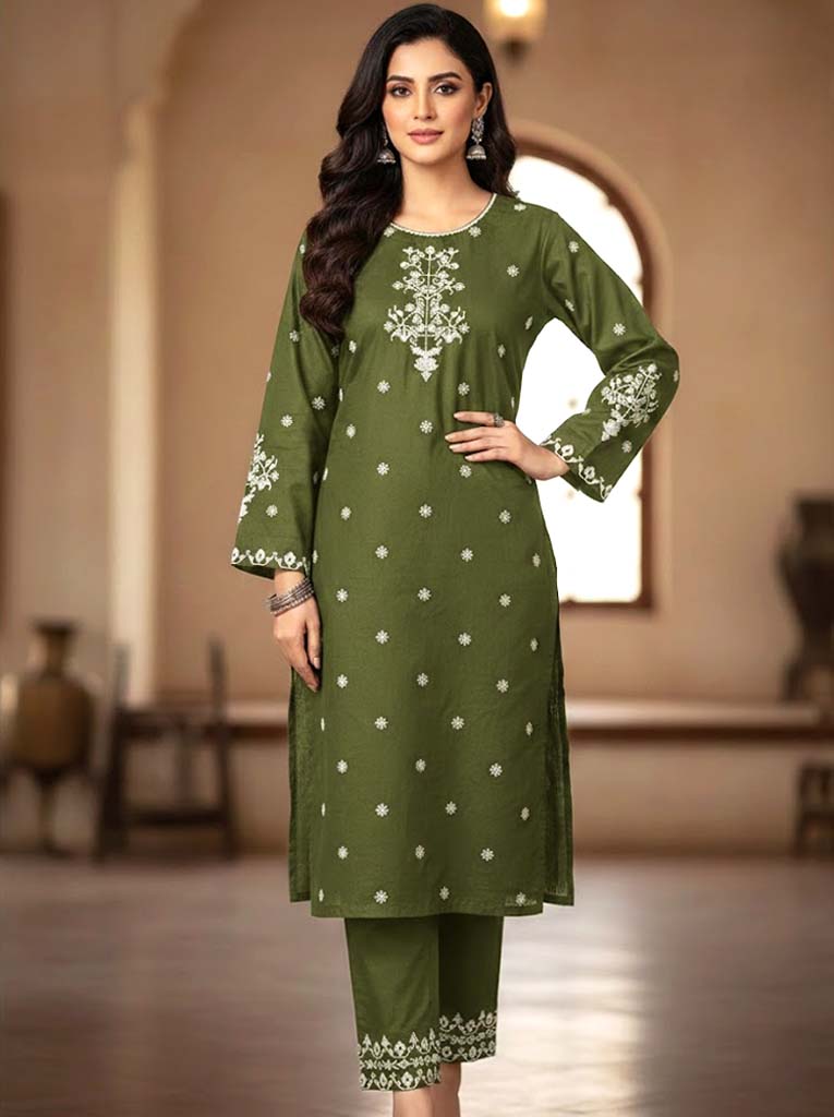 MATRIX 2PC EMBROIDERED - STITCHED