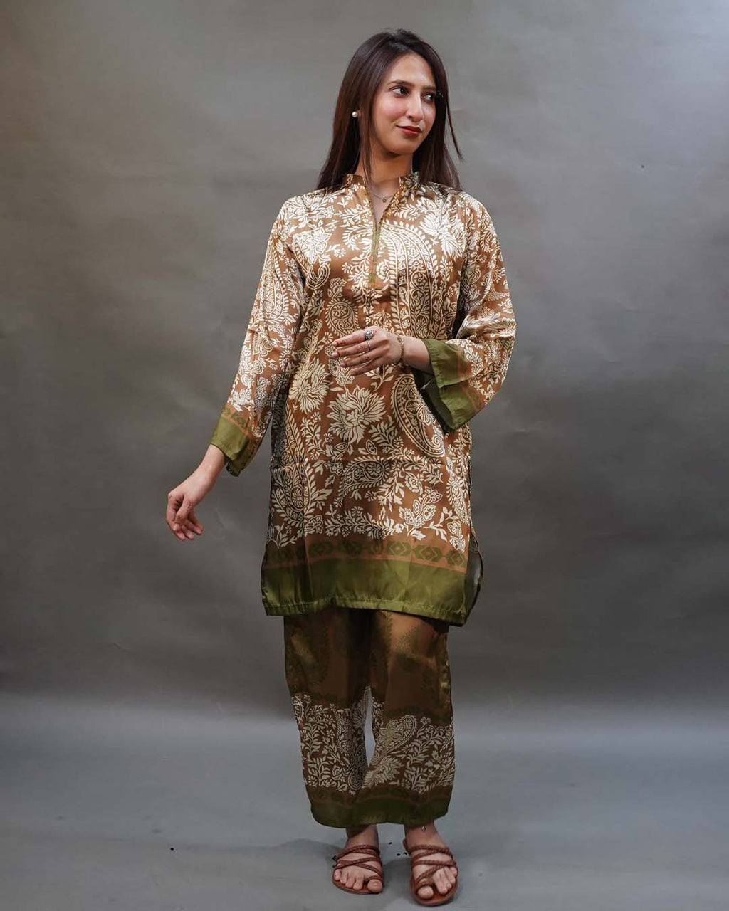 CARRY PRINT 2PC DIGITAL PRINT - STITCHED