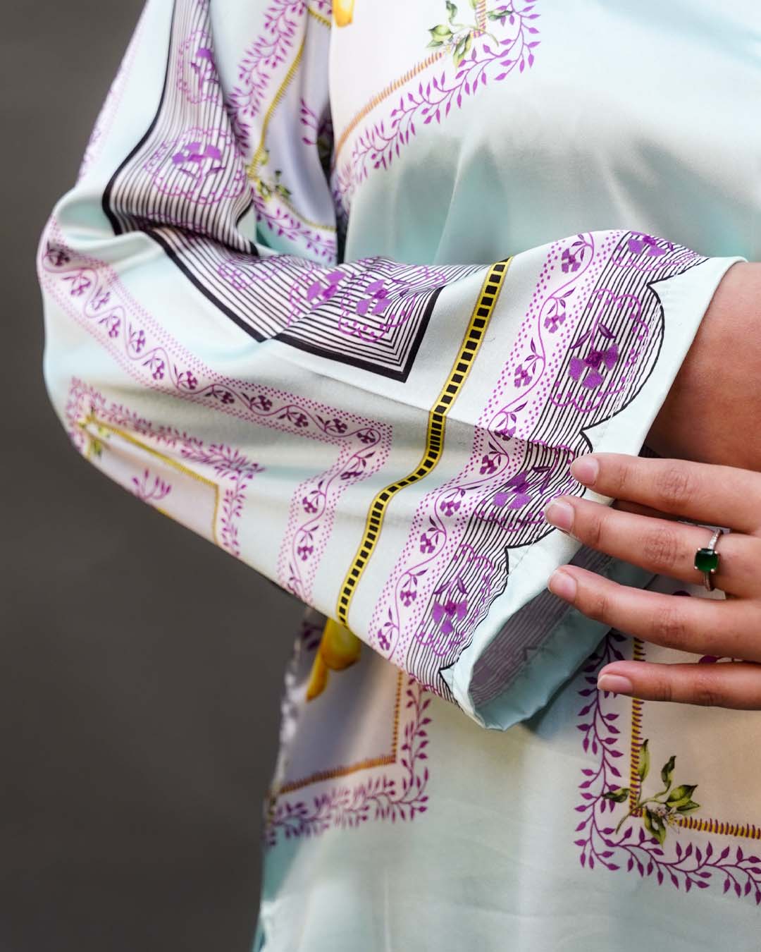 LEMON TART 2PC DIGITAL PRINT - STITCHED