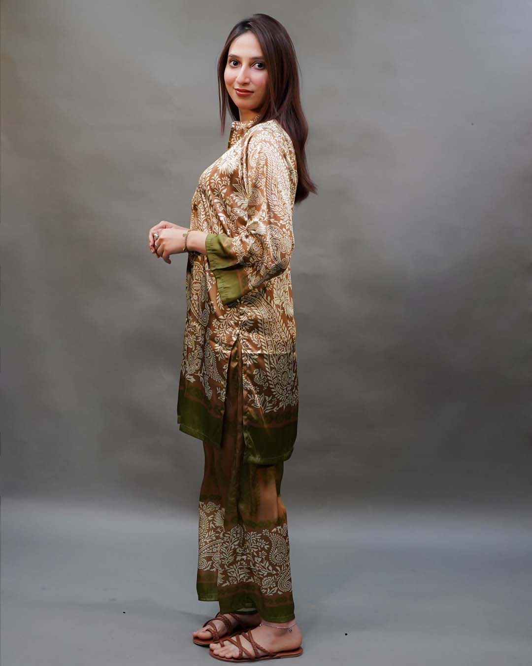 CARRY PRINT 2PC DIGITAL PRINT - STITCHED