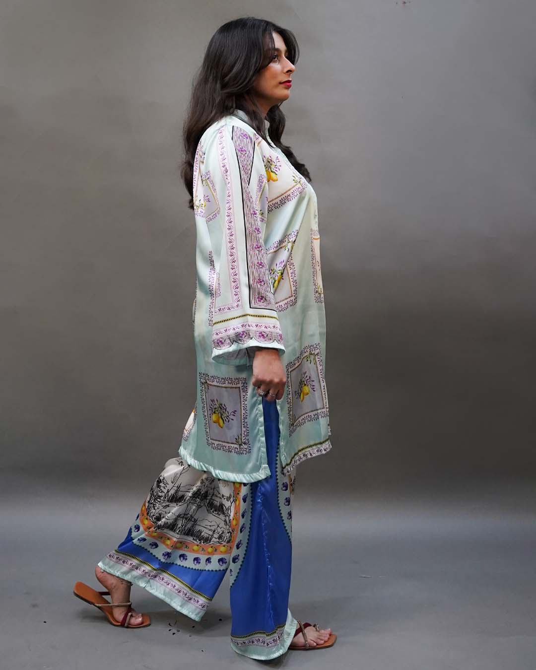 LEMON TART 2PC DIGITAL PRINT - STITCHED