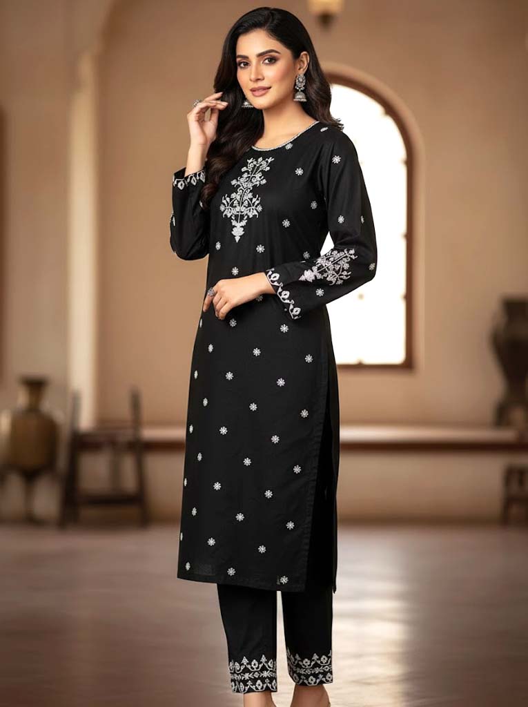 MATRIX 2PC EMBROIDERED - STITCHED