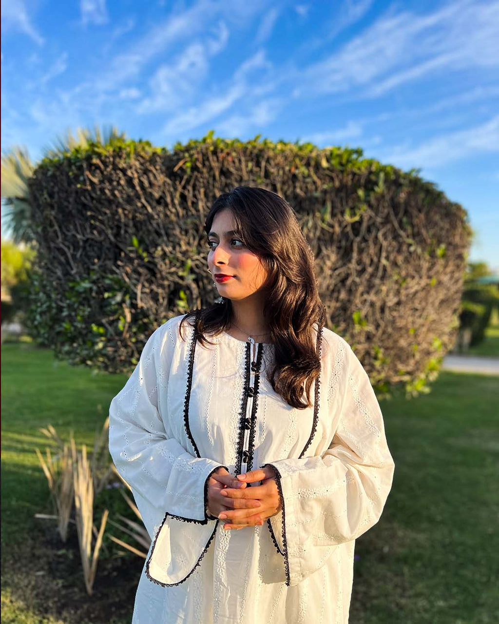 CHANDNI 2PC EMBROIDERED - STITCHED