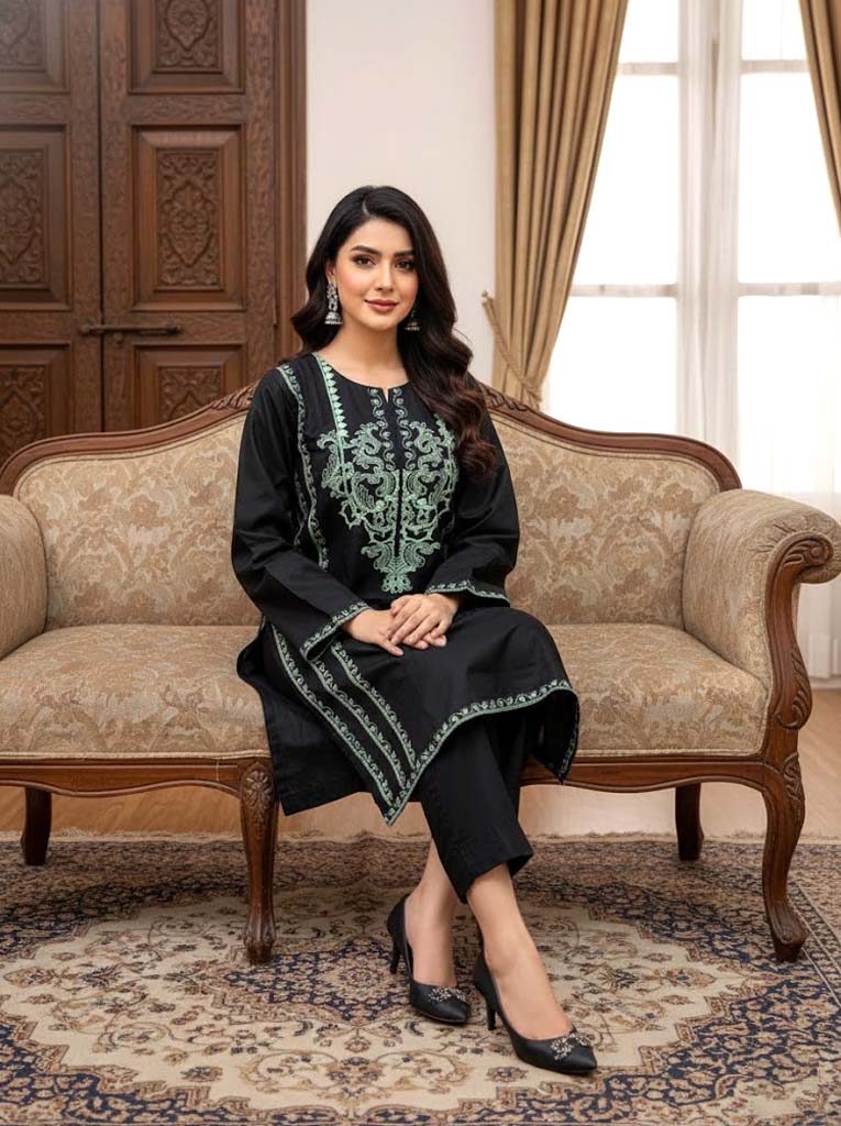 MINIATURE 2PC BLOCK PRINT - STITCHED