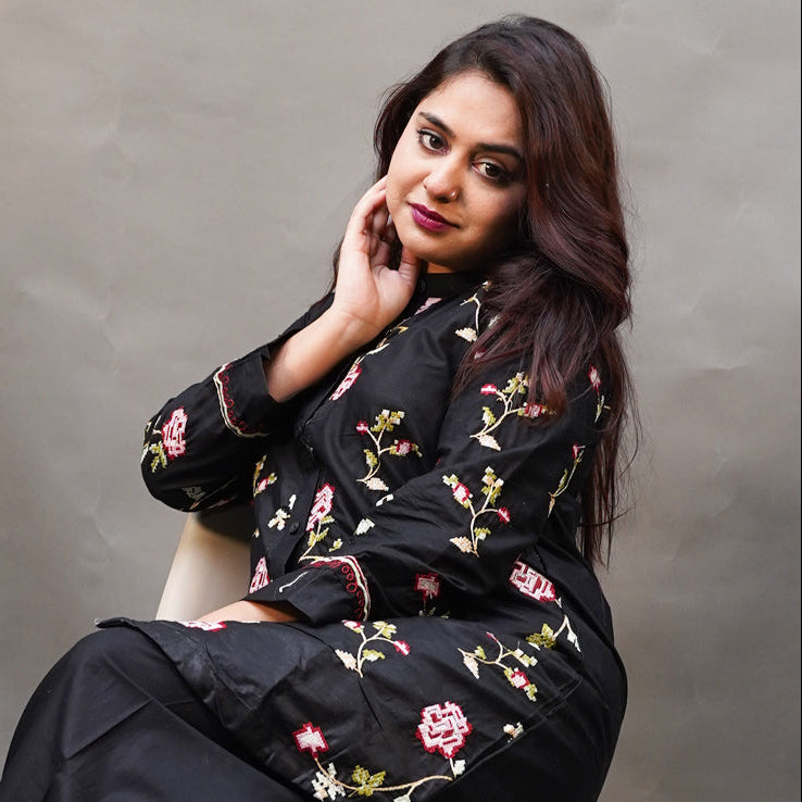 AUTUMN 2PC EMBROIDERED - STITCHED