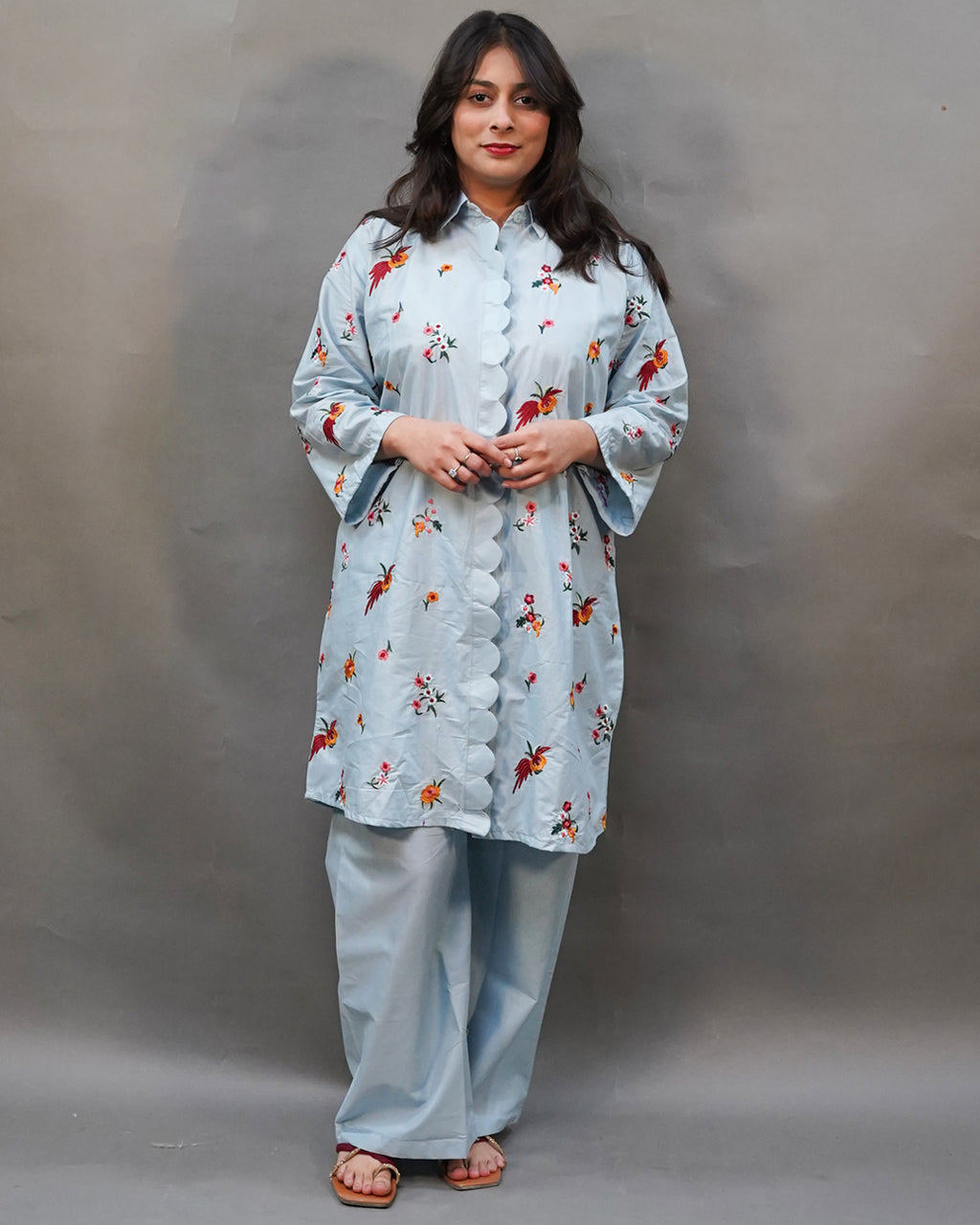 CHIRYA 2PC EMBROIDERED - STITCHED