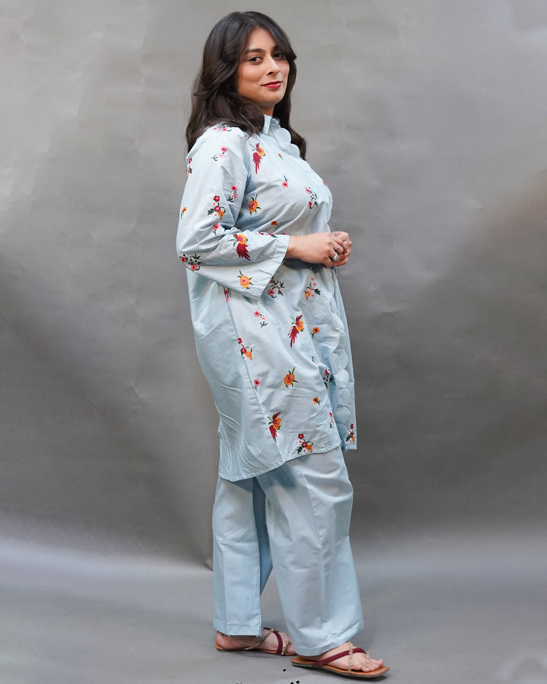 CHIRYA 2PC EMBROIDERED - STITCHED