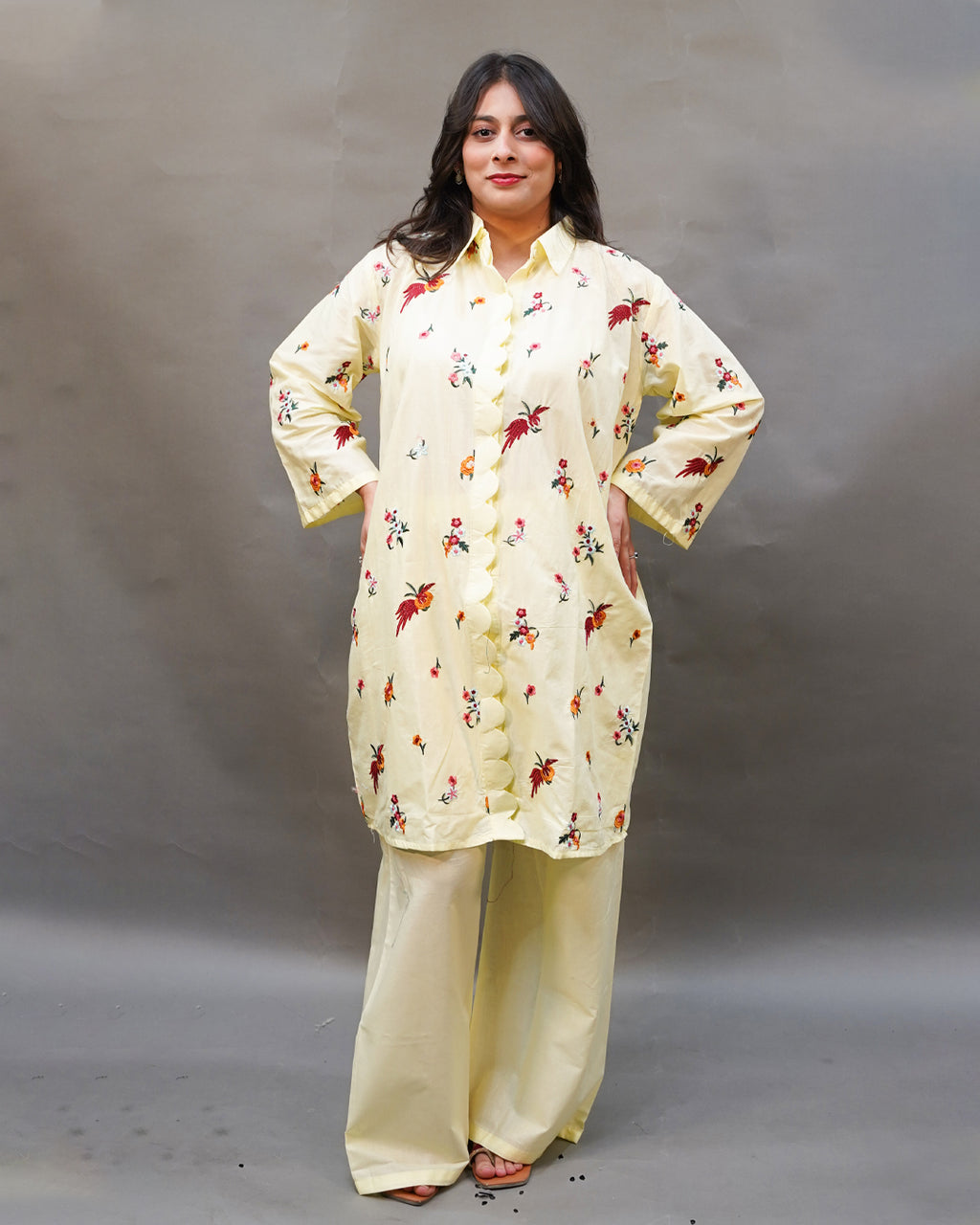 CHIRYA 2PC EMBROIDERED - STITCHED